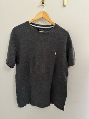 Polo by Ralph Lauren Charcoal Short Sleeve Crew Tee